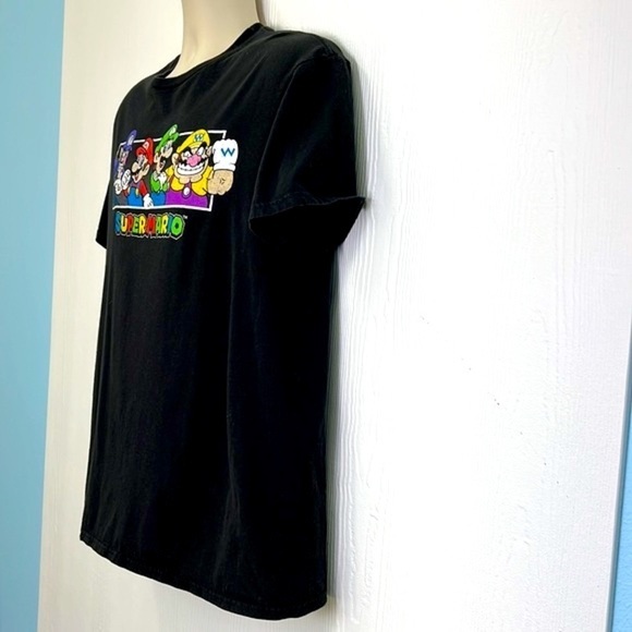 Super Mario - Nintendo Super Mario Brothers Short Sleeve Graphic T Size Large - Picture 5 of 8